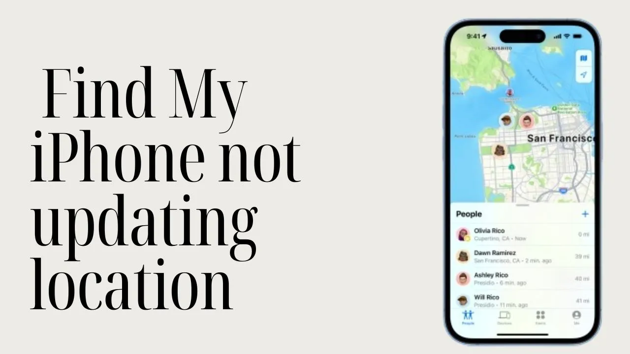 How to fix Find My iPhone not updating location