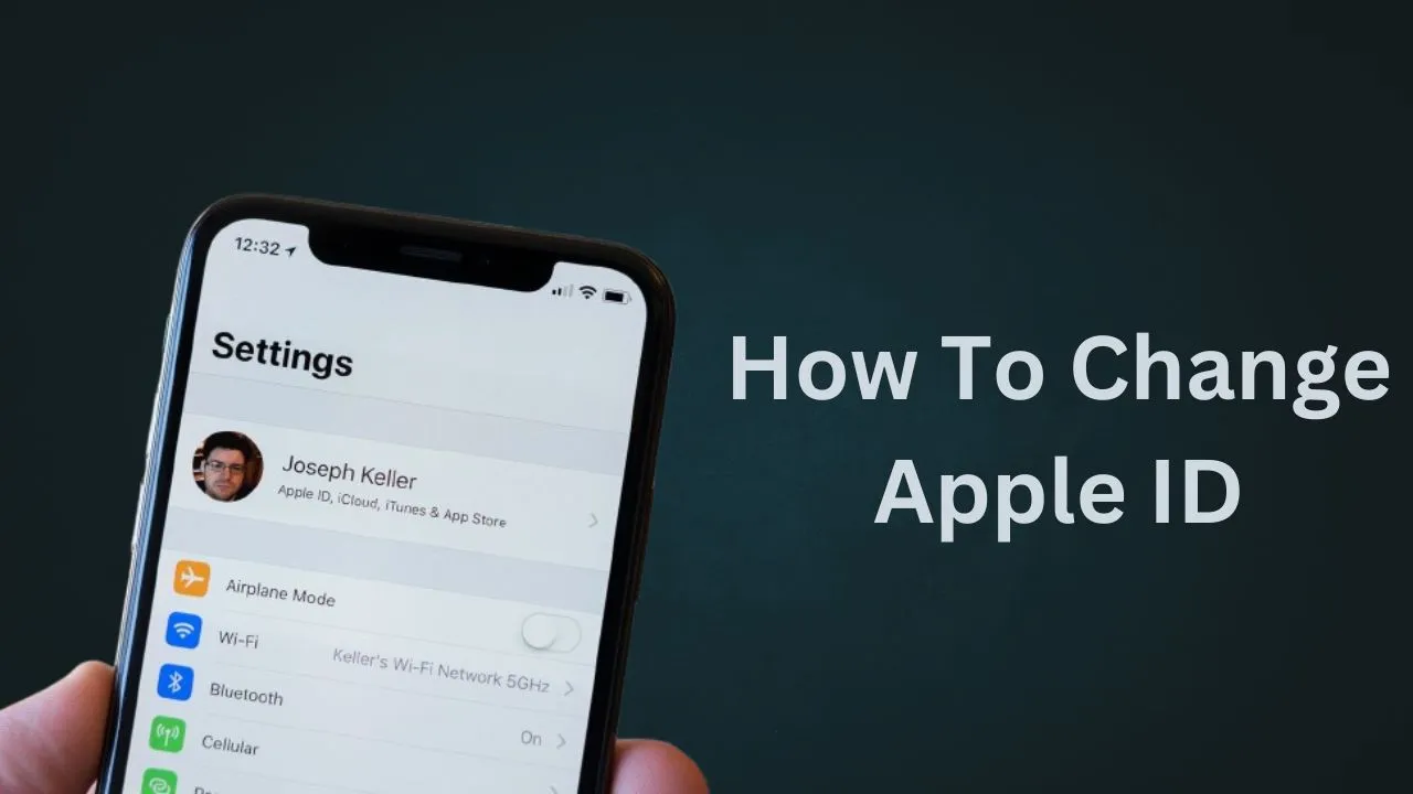 How To Change Apple id